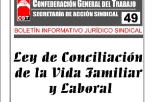 Boletín 49 Ley 39/99 de Conciliación de la Vida Familiar y Laboral