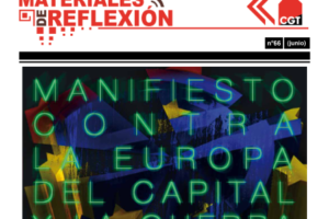 Materiales de Reflexión 66. Manifiesto contra la Europa del capital y la guerra global