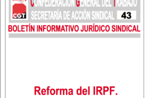 Boletín 43: Reforma del IRPF. Fiscalidad