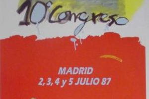 X Congreso Confederal Madrid 1987