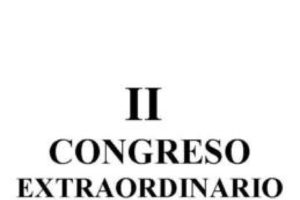 II Congreso Extraordinario Madrid 1991
