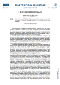 Nueva regulación de los ERTE – Real Decreto-ley 24/2020 del 26 de junio