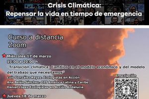 Crisis Climática: repensar la vida en tiempo de emergencias