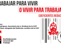 Coeficientes Reductores de la edad de jubilación, ¿Trabajar para vivir o vivir para trabajar?