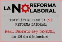 La NO Reforma Laboral: texto íntegro