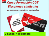 Curso Formación CGT Elecciones Sindicales