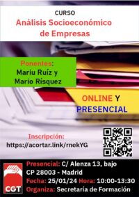 Materiales del curso «Análisis socioeconómico de empresas».