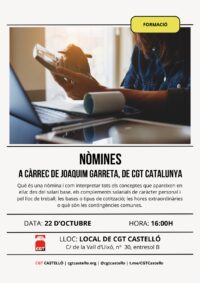 Curso: Nòmines / Nóminas