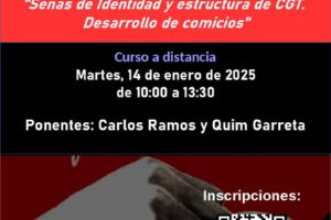 Curso «Señas de Identidad y estructura de CGT. Desarrollo de comicios»