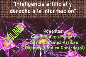 Curso: «Inteligencia artificial y derecho a la información»