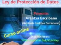 Curso: Ley de Protección de datos